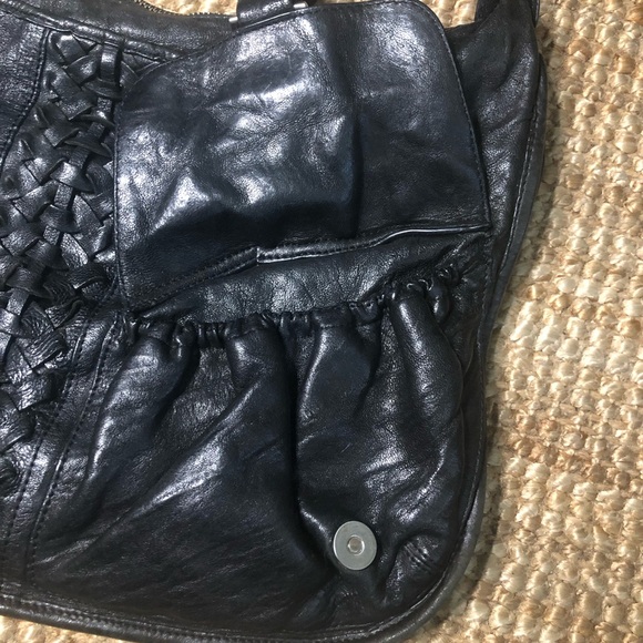 Junior Drake Leather Hobo Bag Purse - Picture 3 of 10